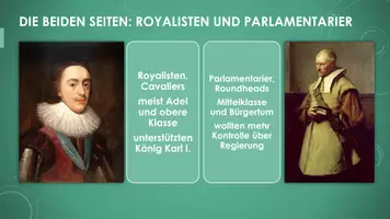 Vorschau - Präsentationen/Tafelbilder - Der Englische Bürgerkrieg (Präsentation und H5P) - Seite 3