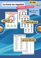 Vorschau - Stundenentwürfe - La hora - infografía - ejercicios - actividades - español - Deckblatt