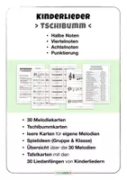 Vorschau - Spiele - Musik Spiel Tonhöhe • Noten am Instrument spielen • Tschibumm - Seite 1