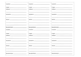Vorschau - Anderer Materialtyp - Bakterielle und virale Krankheiten - Faltbuch und Steckbrief - Seite 2