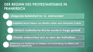Vorschau - Präsentationen/Tafelbilder - Die Hugenotten (Präsentation und H5P) - Seite 3