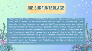 Vorschau - Präsentationen/Tafelbilder - Surfen auf Plastikflaschen - Was können wir tun? - Seite 3