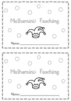 Vorschau - Arbeitsblätter - Karneval Heft Fasching Mathe 1. Klasse - Seite 2