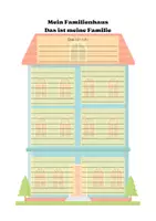 Vorschau - Arbeitsblätter - Meine Familie (Familienhaus und Stammbaum) - Deckblatt