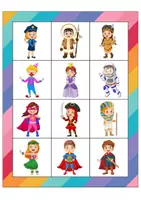 Aperçu - Jeux - Le bingo du carnaval 2 - Page 1