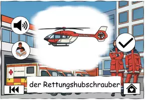 Vorschau - Interaktives Material - Interaktives Wortschatztraining "Der Rettungsdienst" plus Version für den Anybook Pro - DaZ / DaF / Deutsch - Seite 3