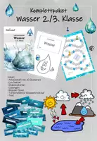 Vorschau - Stundenentwürfe - Komplettpaket Wasser 2./3. Klasse - Deckblatt