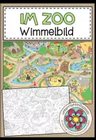 Vorschau - Arbeitsblätter - IM ZOO - Wimmelbild + Arbeitsblätter - Deckblatt