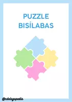 Vista previa - Unidades / Secuencias / Situaciones de Aprendizaje - puzzle bisílabas - gratuito - Portada