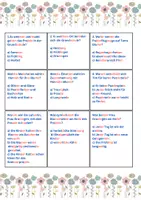 Vorschau - Arbeitsblätter - Frühlingsgeschichte mit / ohne Silbenschrift - Seite 3