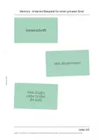 Vorschau - Arbeitsblätter - Einen privaten Brief schreiben - Seite 3