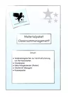 Vorschau - Anderer Materialtyp - Materialpaket Classroommanagement - Deckblatt
