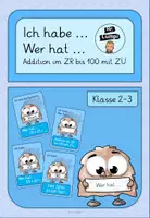 Vorschau - Spiele - Ich habe ... Wer hat ... Addition im Zahlenraum bis 100 mit ZÜ - Deckblatt