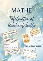 Vorschau - Anderer Materialtyp - Tafelmaterial Rechentabelle (Sachaufgaben) - Deckblatt