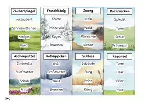Vorschau - Bildkarten - Märchenspiel: Märchenbegriffe erraten! - Seite 3