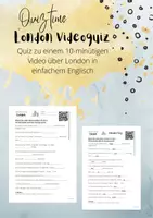Vorschau - Arbeitsblätter - London - Einführung - Sehenswürdigkeiten - Video - Quiz - Deckblatt