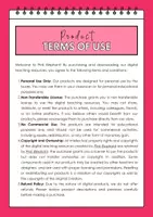 Vista previa - Tarjetas / Manipulativos - Set de Tarjetas de Vocabulario: Comida - página 3