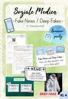 Vorschau - Unterrichtsreihen - Soziale Medien: Fake News / Deep Fakes (Kl. 4) - Deckblatt