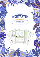 Vorschau - Arbeitsblätter - Übungsheft Wortarten / MIT LÖSUNGEN / Schwierigkeit leicht - Deckblatt