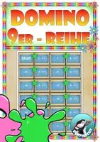 Vorschau - Unterrichtsreihen - Mathematik - Domino - 9er-Reihe - Legematerial - Deckblatt