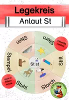 Vorschau - Arbeitsblätter - Materialpaket Buchstabeneinführung Laut St/ Sp - Seite 1