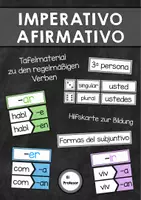 Vorschau - Präsentationen/Tafelbilder - Imperativo afirmativo (3ª persona) - Tafelmaterial - Deckblatt