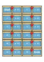 Vorschau - Unterrichtsreihen - Mathematik - Domino - 4er-Reihe - Legematerial - Seite 3