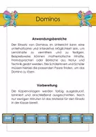 Vorschau - Unterrichtsreihen - Mathematik - Domino - 7er-Reihe - Legematerial - Seite 1