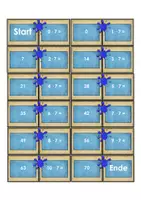 Vorschau - Unterrichtsreihen - Mathematik - Domino - 7er-Reihe - Legematerial - Seite 3