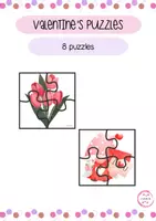 Vista previa - Juegos / Gamificación - VALENTINE'S PUZZLES - 8 puzzles - Portada