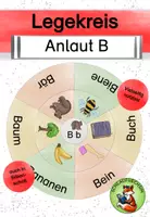 Vorschau - Präsentationen/Tafelbilder - Anlaut B Legekreis - Deckblatt