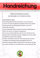 Vorschau - Arbeitsblätter - Buchstabeneinführung S s Geschichte Übungen differenziert - Seite 1