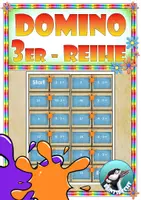 Vorschau - Unterrichtsreihen - Mathematik - Domino - 3er-Reihe - Legematerial - Deckblatt
