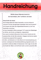 Vorschau - Arbeitsblätter - Buchstabeneinführung M/m Geschichte Übungen differenziert - Seite 1
