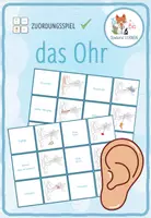 Vorschau - Spiele - das Ohr – Zuordnungsaktivität / Paare Finden Spiel - Deckblatt