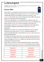 Vorschau - Arbeitsblätter - Arbeitsblatt Rechtschreibung "Doctor Who" (10 Fehler finden) #9 - Seite 2