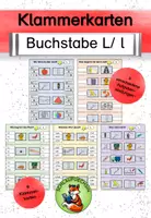 Vorschau - Arbeitsblätter - Materialpaket Buchstabeneinführung L/ l - Seite 1