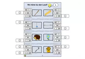 Vorschau - Spiele - Klammerkarten L/ l Buchstabeneinführung - Seite 3
