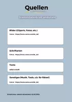 Vorschau - Arbeitsblätter - Vorlage eines Stammdatenblattes für die ambulante Pflege - Seite 1