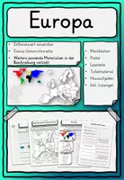 Vorschau - Stundenentwürfe - Geografie Orientierung Welt, Europa, Deutschland - Deckblatt