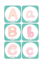 Vista previa - Hojas de trabajo - Abecedario: Mayúsculas y Minúsculas - página 1