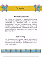 Vorschau - Unterrichtsreihen - Deutsch - Domino - Mitvergangenheit bilden - Legematerial - Seite 1