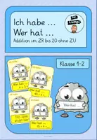 Vorschau - Spiele - Ich habe ... Wer hat ... Addition im Zahlenraum bis 20 ohne ZÜ 2 - Deckblatt