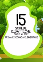 anteprima - Schede informative - Schede didattiche sugli alberi classe prima e seconda - Pagina di copertina