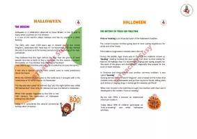 anteprima - Esercizi - PACCHETTO CLIL: Halloween - Pagina 2