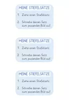 Vorschau - Arbeitsblätter - Wortschatz "Winterkleidung" - Stiefelsätze abschreiben (DaZ Lehrprobe) - Seite 3