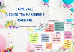 anteprima - Esercizi - Carnevale: a zonzo tra maschere e tradizione /Gifted - Pagina di copertina