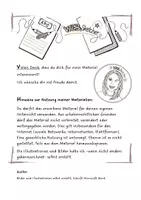 Vorschau - Bildkarten - Sketchnote - Karte Motivation und Glück Abschlussarbeiten - Seite 1