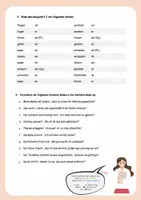Vorschau - Arbeitsblätter - Aussageweisen (Modi) des Verbs - Seite 1