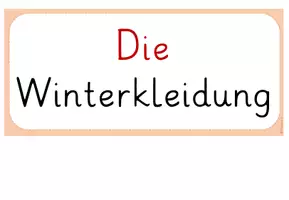 Vorschau - Präsentationen/Tafelbilder - Wortschatz "Winterkleidung" - Tafelmaterial (DaZ Lehrprobe) - Seite 2
